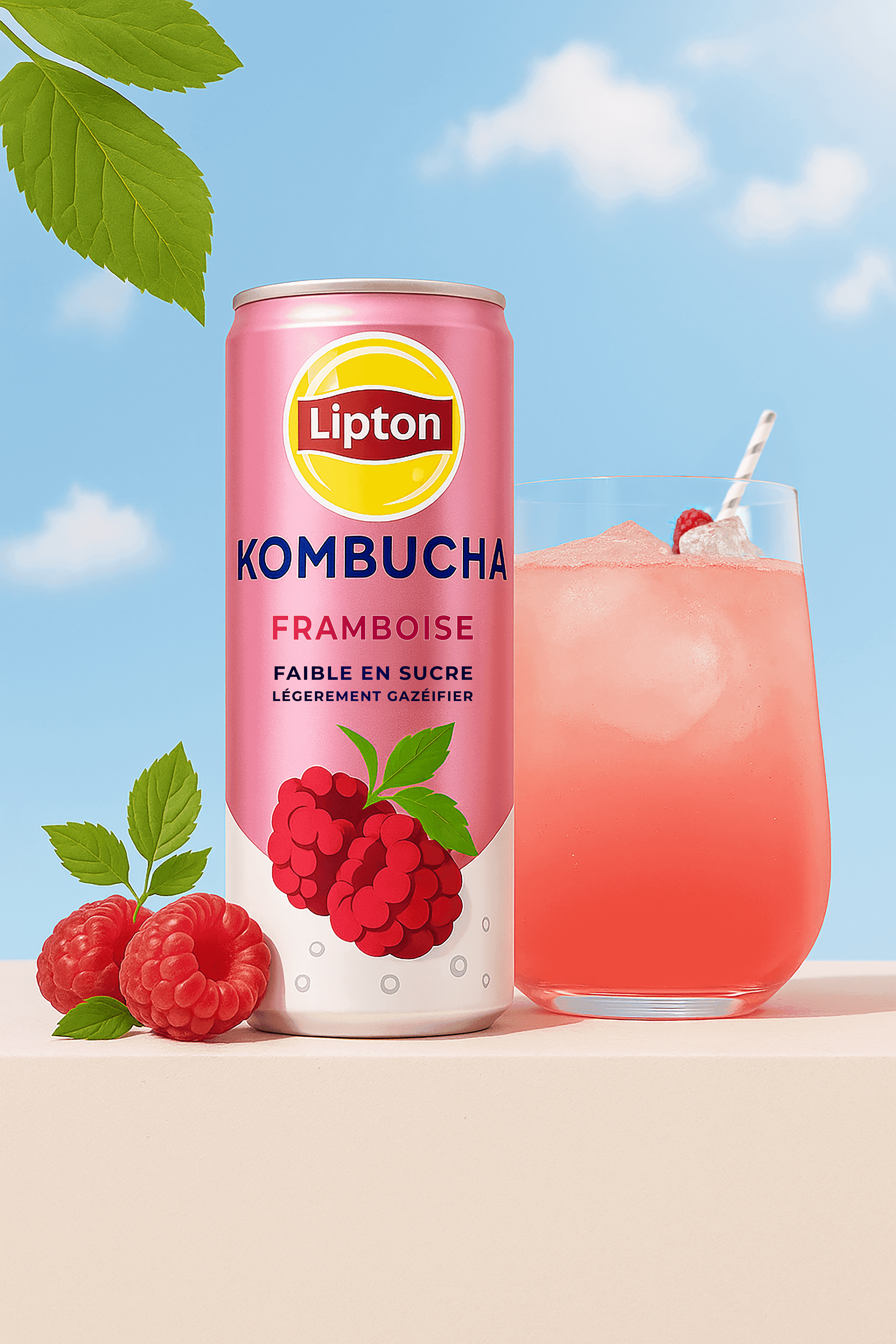 Kombucha Framboise