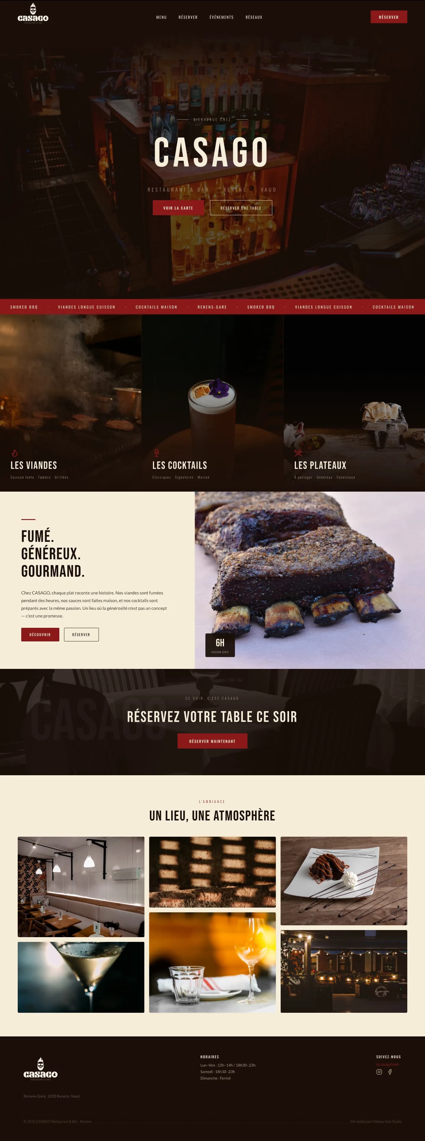 Casago - site web