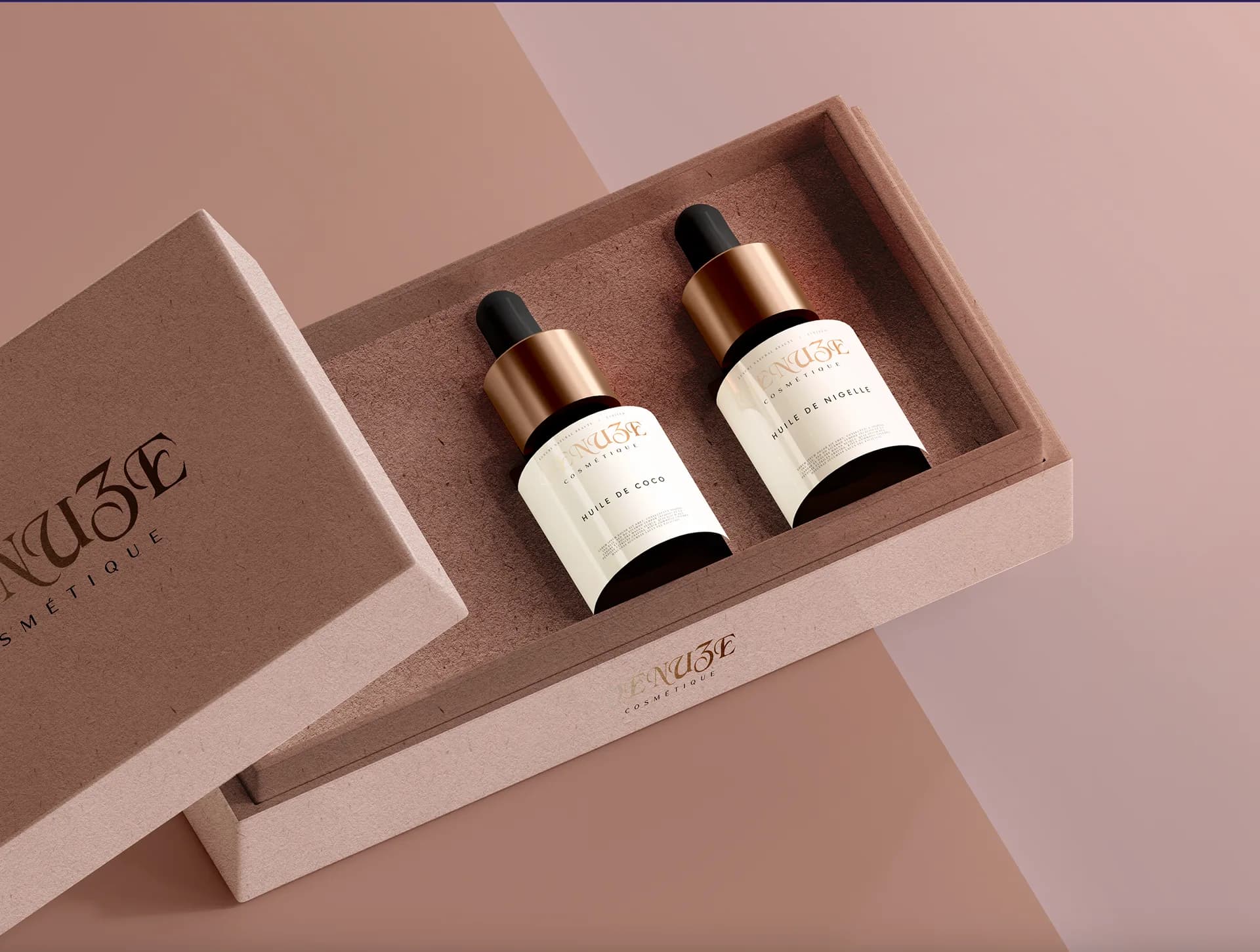 Coffret duo pour une maison de vin