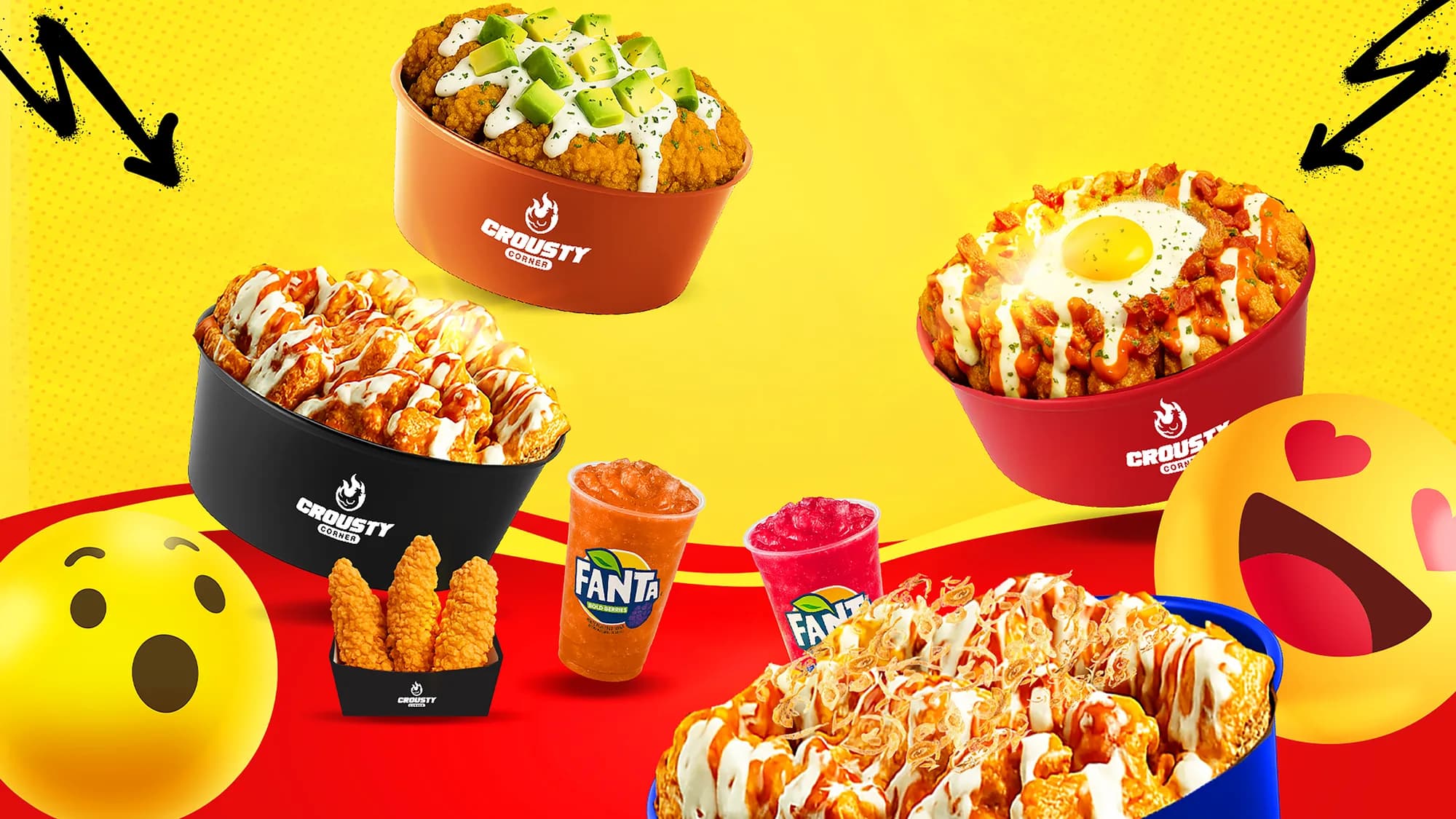 Campagne food - contenu reseaux