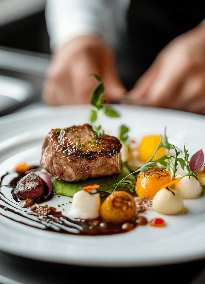 Photo culinaire gastronomique